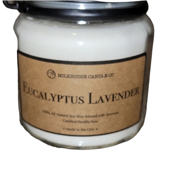 đź’•NEW MILKHOUSE CANDLE COđź’• EUCALYPTUS LAVENDERđź’•14-16oz - Picture 4 of 4